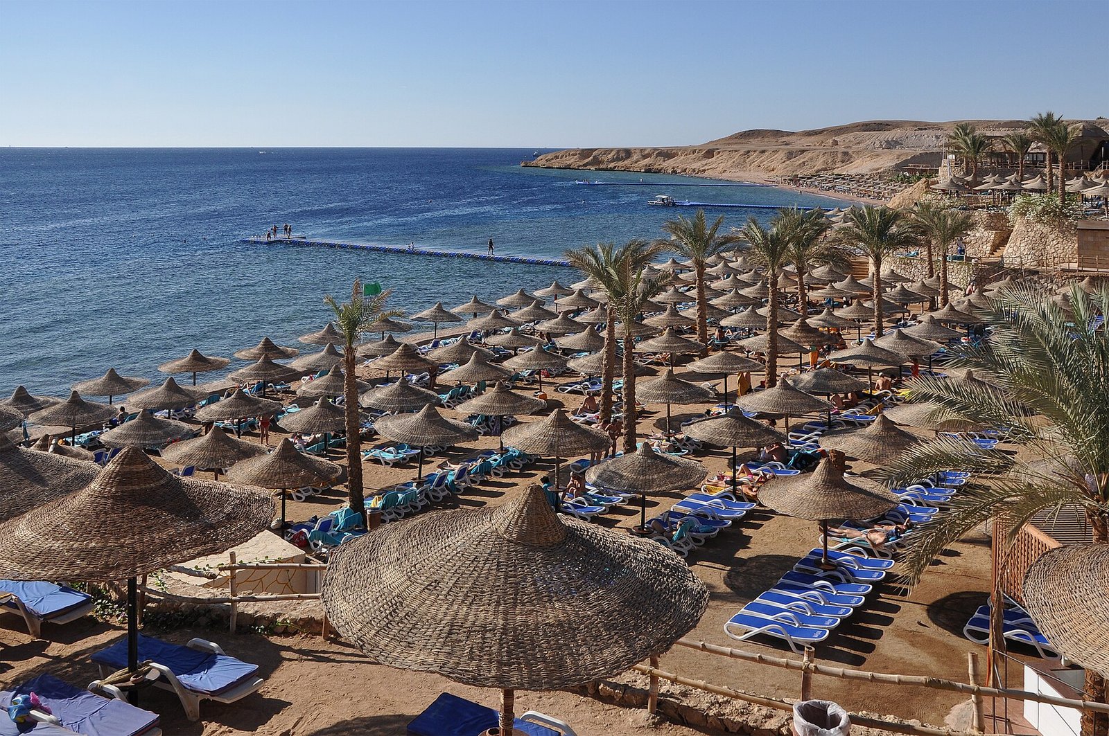 Red Sea beach in Sharm El Sheikh